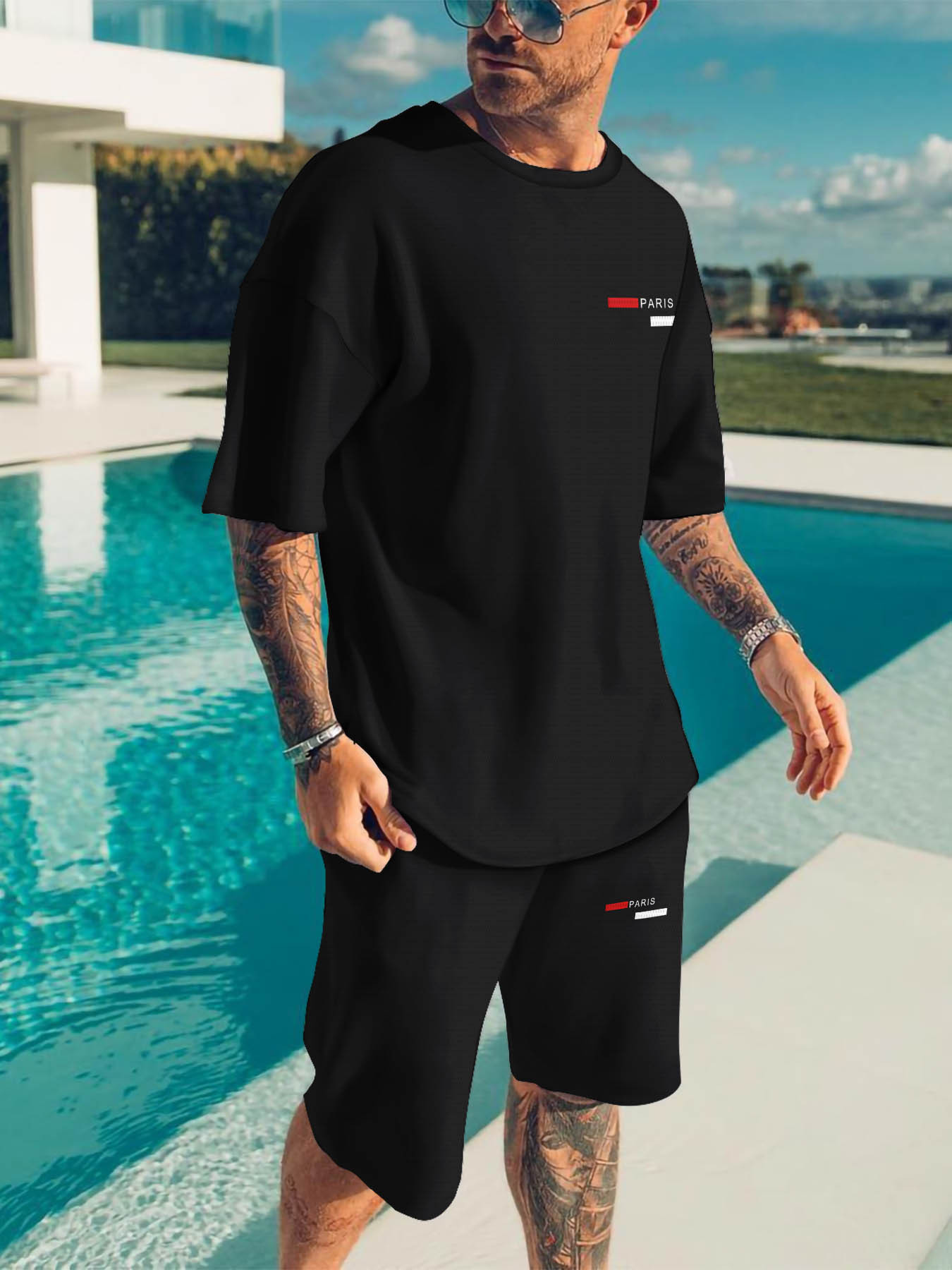 Outdoor Sports Leisure - Leisure sports outfit breathable outdoor men's