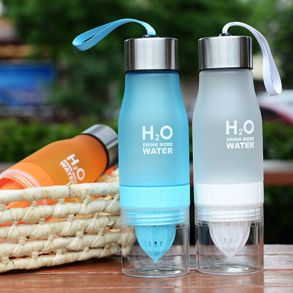 Outdoor Sport Glass Water Bottle - Fruit Infuser Water Bottle Outdoor Bottle