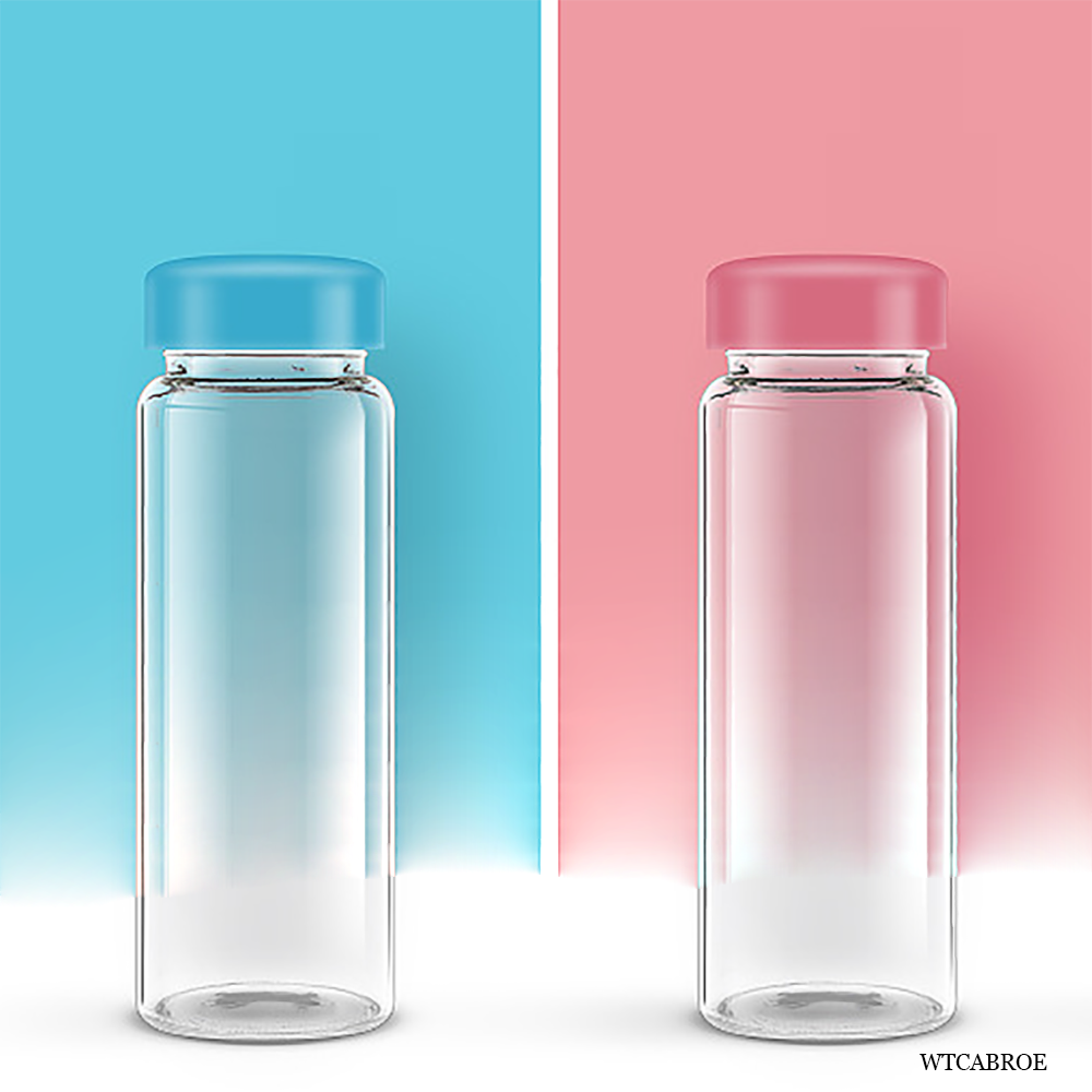 420ml Kids portable Glass Wate - Outdoor Sport Glass Water Bottle ulasan dan harga