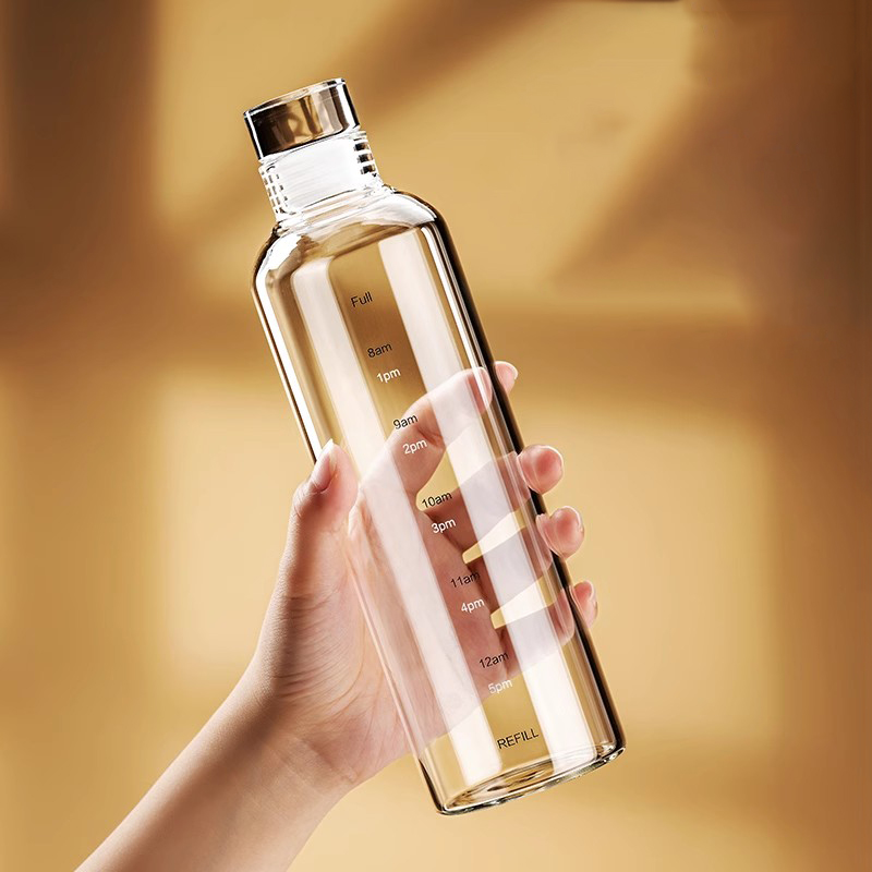FOME 500/750/1000ml Glass Spor - Outdoor Sport Glass Water Bottle ulasan dan harga