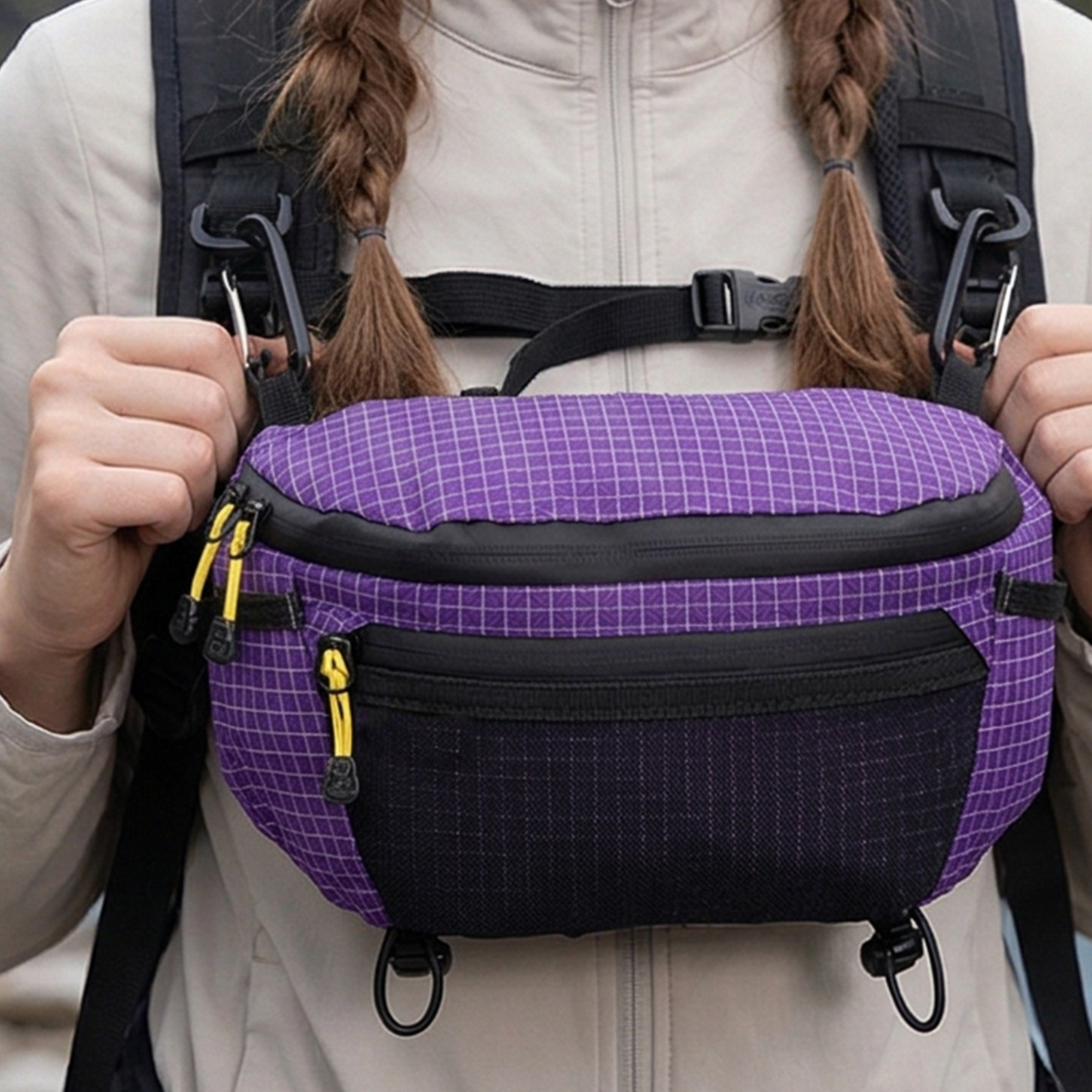 Nylon Waist Pack Waterproof Ou - Outdoor Sport Bag ulasan dan harga