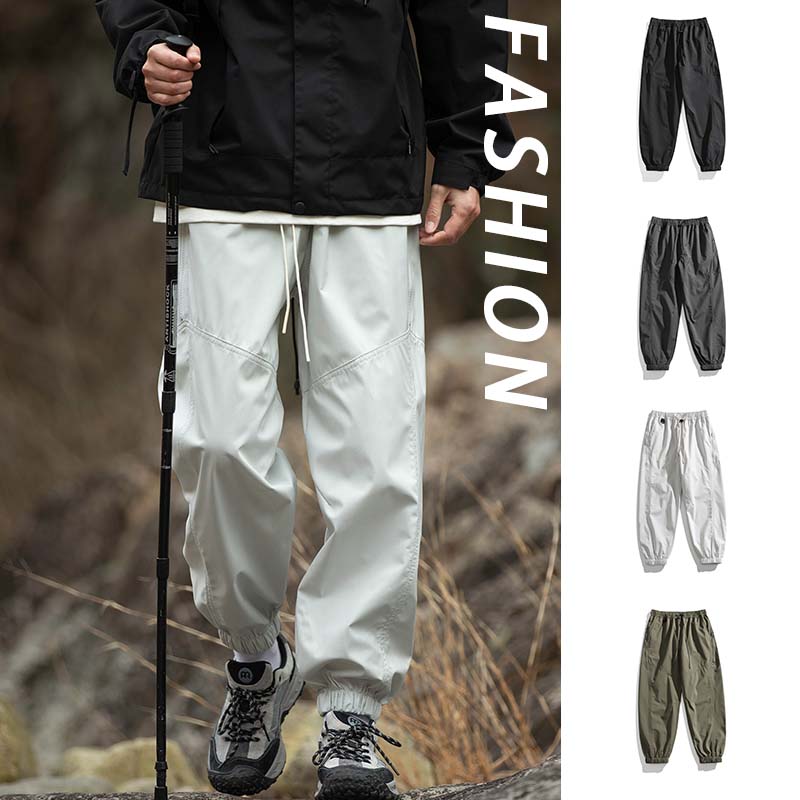 Men's Splicing Design Waterpro - Outdoor Sport Waterproof Pants ulasan dan harga