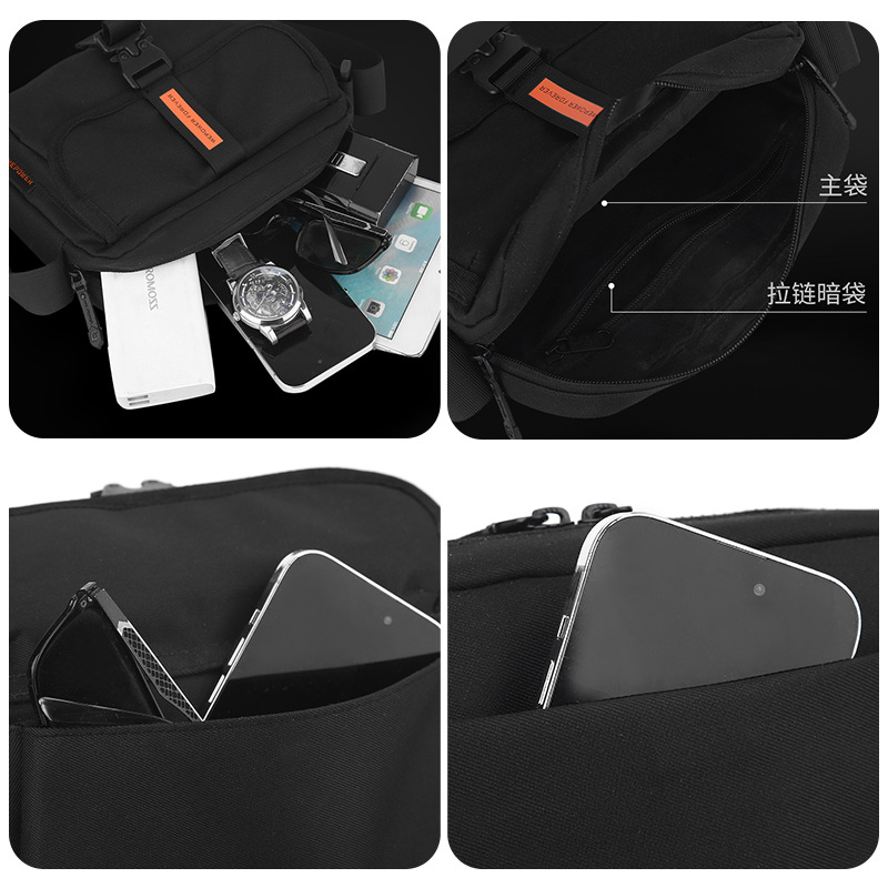 New Fashion Men's Chest Bag Ny - Outdoor Sport Bag ulasan dan harga