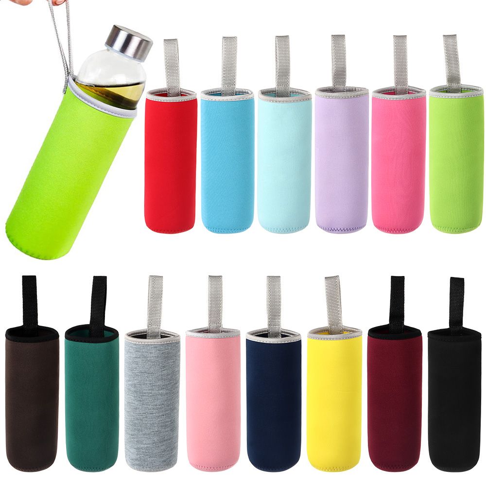 Multicolor Neoprene Water Bott - Outdoor Sport Glass Water Bottle ulasan dan harga