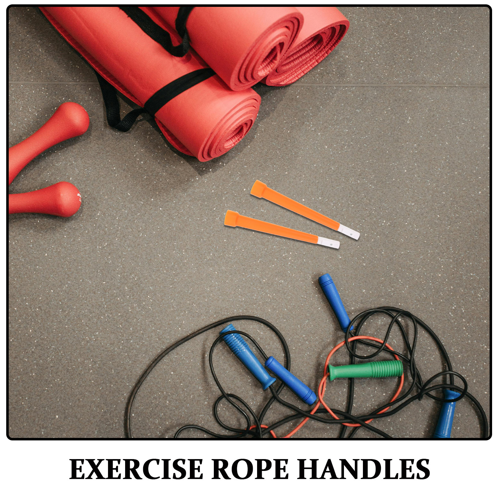 8Pairs Skipping Rope Handle Re - Speed Skipping Rope ulasan dan harga