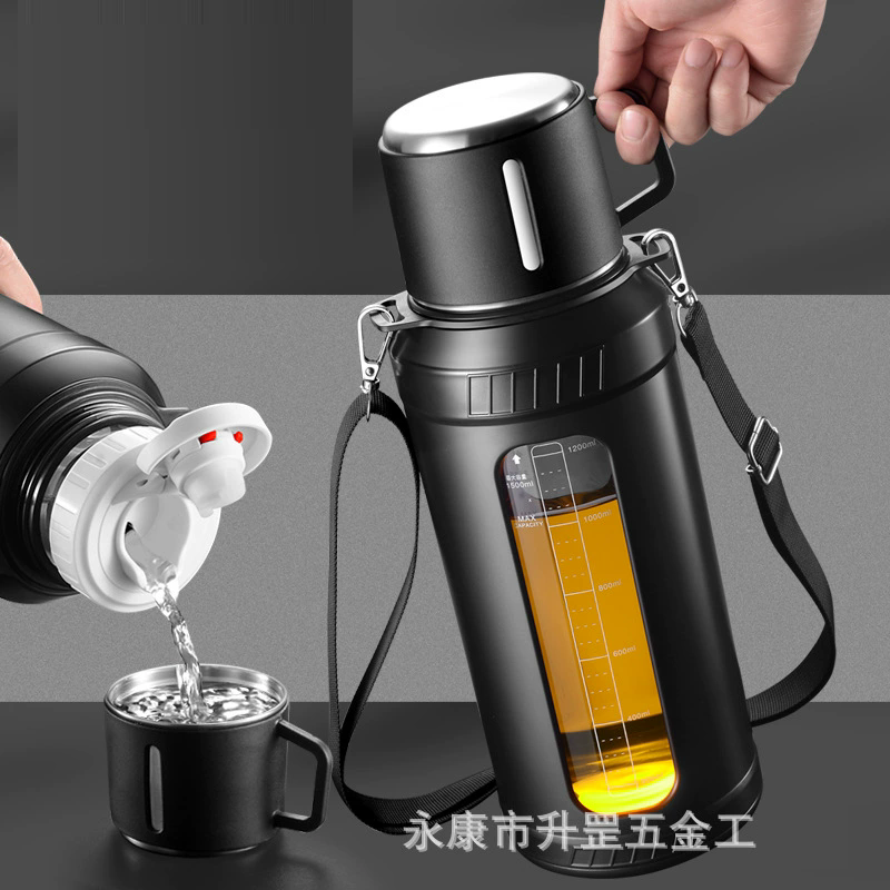 Large Capacity 2L Glass Water  - Outdoor Sport Glass Water Bottle ulasan dan harga