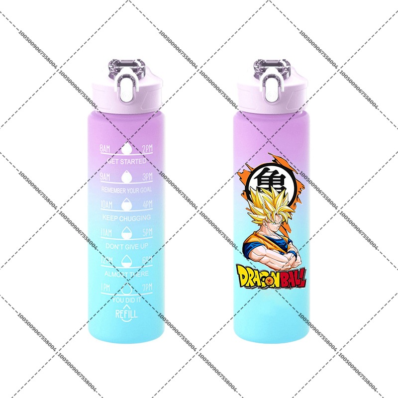 Dragons Ball 750ml Sport Cups  - Outdoor Sport Glass Water Bottle ulasan dan harga
