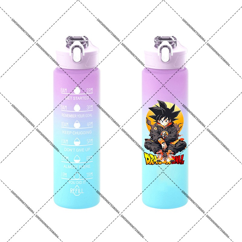 Dragons Ball 750ml Sport Cups  - Outdoor Sport Glass Water Bottle ulasan dan harga