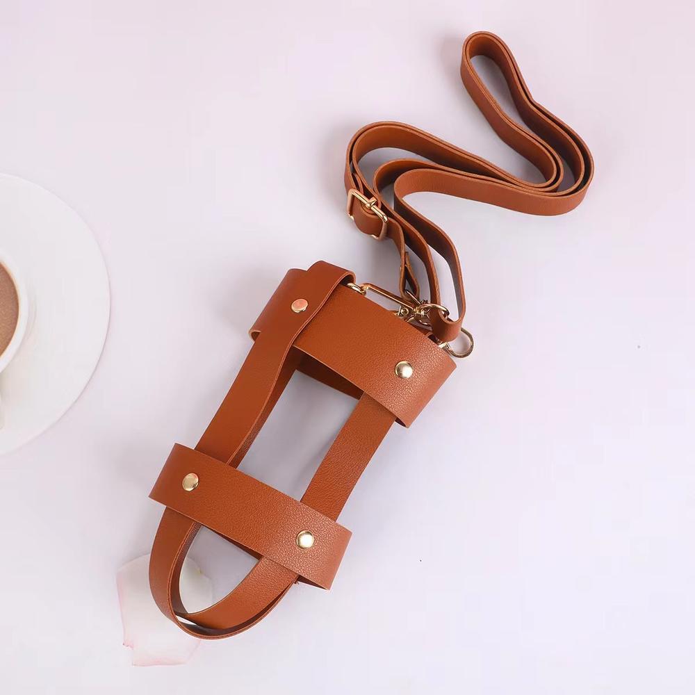 Outdoor PU Sport Bottle Cover  - Outdoor Sport Glass Water Bottle ulasan dan harga