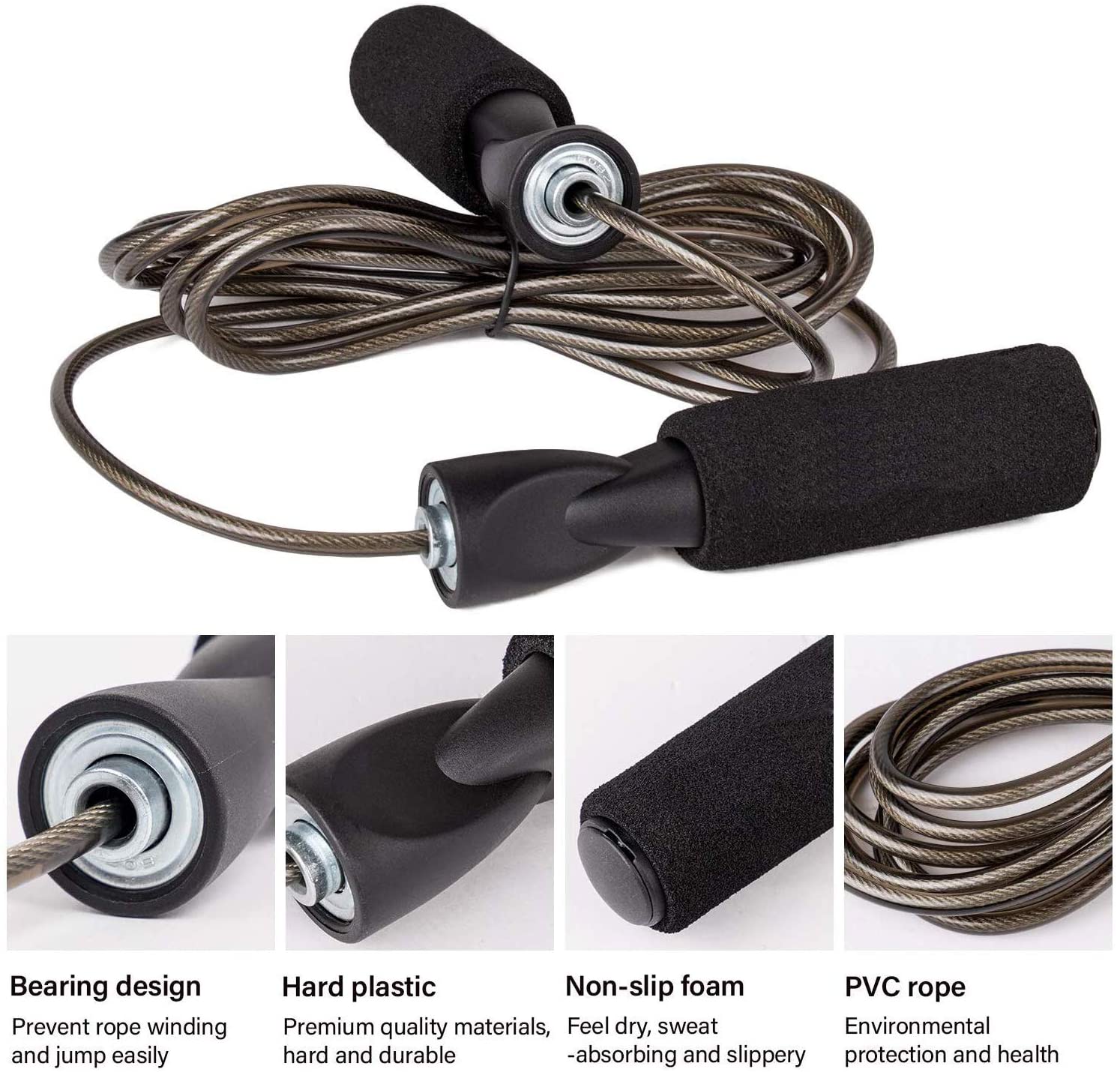 Professional Crossfit Speed Sk - Speed Skipping Rope ulasan dan harga